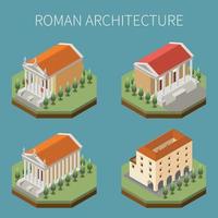 romeinse rijk set vector