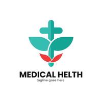 medisch logo Gezondheid icoon vect logo ontwerp vector