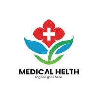 medisch logo Gezondheid icoon vect logo ontwerp vector