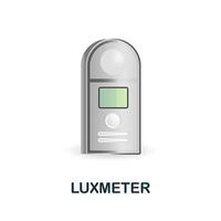 luxmeter icoon. 3d illustratie van meten verzameling. creatief luxmeter 3d icoon voor web ontwerp, Sjablonen, infographics en meer vector