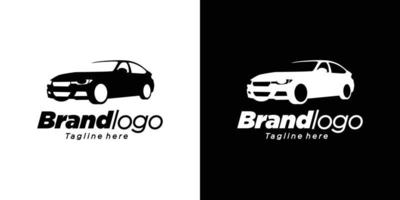 modern en elegant auto-logo met een aantrekkelijk en aantrekkelijk uiterlijk 1 vector