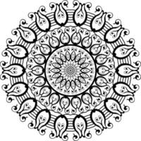 mandala's boek kleurplaten, decoratieve ronde sieraad in bloemvorm, oosterse vector, anti-stress therapie patronen, weven ontwerpelementen, yoga logo's vector