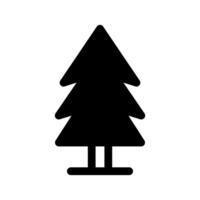Kerstmis boom icoon symbool ontwerp illustratie vector