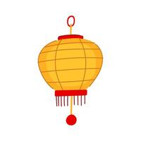 jaar Chinese lamp tekenfilm illustratie vector