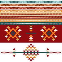 Afrikaanse tribal etnisch patroon traditioneel ontwerp voor achtergrond,tapijt,behang,verpakking,batik,stof vector