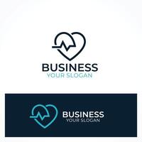 creatief medisch gezondheidszorg technologie logo ontwerp vector