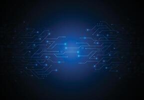 abstract achtergrond met technologie stroomkring bord textuur. kunstmatig intelligentie- elektronisch bord. communicatie en bouwkunde concept vector