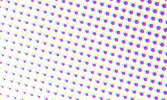 kleur halftone dots patroon retro knal kunst grappig afdrukken dichtbij omhoog behang bedekking structuur Aan transparant achtergrond vector