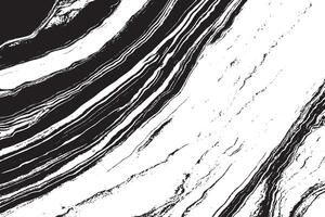 abstract zwart en wit marmeren textuur, monochromatisch marmeren patroon achtergrond vector