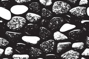 abstract zwart en wit marmeren textuur, monochromatisch marmeren patroon achtergrond vector