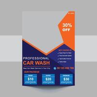 auto wassen folder, auto schoonmaak onderhoud sjabloon, a4 auto wassen onderhoud folder, auto- wassen onderhoud brochure ontwerp, auto wassen bedrijf Promotie poster vector