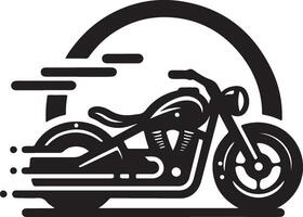 motorfiets kunst illustratie wit achtergrond vector