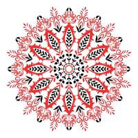 luxe, elegant en creatief mandala patroon ontwerp vector