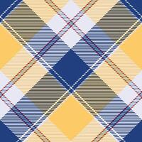 Schots Schotse ruit naadloos patroon. plaid patronen naadloos naadloos Schotse ruit illustratie reeks voor sjaal, deken, andere modern voorjaar zomer herfst winter vakantie kleding stof afdrukken. vector