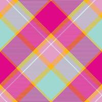 Schots Schotse ruit naadloos patroon. schaakbord patroon flanel overhemd Schotse ruit patronen. modieus tegels voor achtergronden. vector