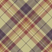 Schots Schotse ruit plaid naadloos patroon, abstract controleren plaid patroon. voor sjaal, jurk, rok, andere modern voorjaar herfst winter mode textiel ontwerp. vector