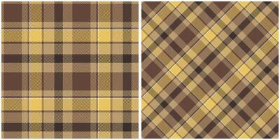 plaids patroon naadloos. Schotse ruit plaid naadloos patroon. voor overhemd afdrukken, kleding, jurken, tafelkleden, dekens, beddengoed, papier, dekbed, stof en andere textiel producten. vector