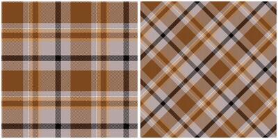 plaid patroon naadloos. klassiek plaid Schotse ruit naadloos Schotse ruit illustratie reeks voor sjaal, deken, andere modern voorjaar zomer herfst winter vakantie kleding stof afdrukken. vector