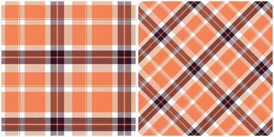 Schotse ruit patroon naadloos. zoet plaid patronen naadloos Schotse ruit illustratie reeks voor sjaal, deken, andere modern voorjaar zomer herfst winter vakantie kleding stof afdrukken. vector