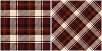 Schots Schotse ruit patroon. plaid patronen naadloos traditioneel Schots geweven kleding stof. houthakker overhemd flanel textiel. patroon tegel swatch inbegrepen. vector