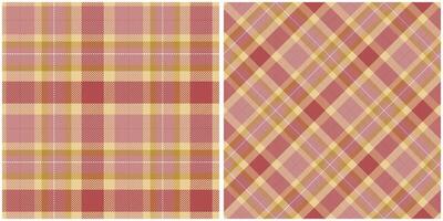 Schots Schotse ruit patroon. Schots plaid, flanel overhemd Schotse ruit patronen. modieus tegels voor achtergronden. vector