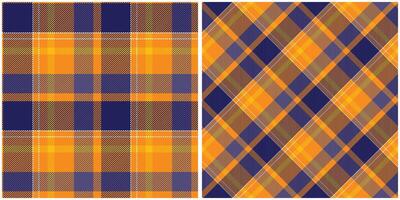 Schotse ruit plaid naadloos patroon. plaid patronen naadloos. naadloos Schotse ruit illustratie reeks voor sjaal, deken, andere modern voorjaar zomer herfst winter vakantie kleding stof afdrukken. vector