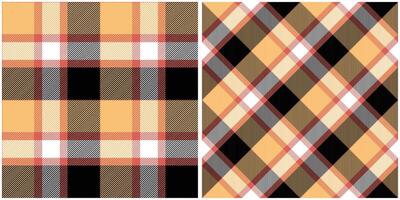 Schotse ruit patroon naadloos. Schotse ruit plaid naadloos patroon. traditioneel pastel Schots geweven kleding stof. houthakker overhemd flanel textiel. patroon tegel swatch inbegrepen. vector