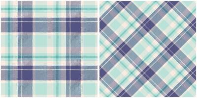 Schotse ruit plaid naadloos patroon. plaid patronen naadloos. traditioneel Schots geweven kleding stof. houthakker overhemd flanel textiel. patroon tegel swatch inbegrepen. vector