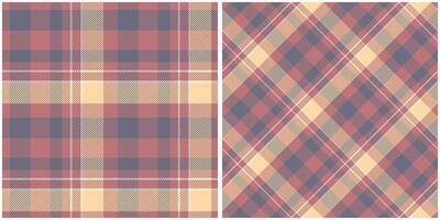 Schotse ruit plaid naadloos patroon. klassiek plaid tartan. naadloos Schotse ruit illustratie reeks voor sjaal, deken, andere modern voorjaar zomer herfst winter vakantie kleding stof afdrukken. vector