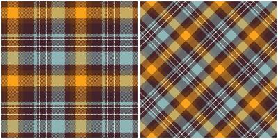 Schotse ruit plaid naadloos patroon. Schots plaid, traditioneel Schots geweven kleding stof. houthakker overhemd flanel textiel. patroon tegel swatch inbegrepen. vector