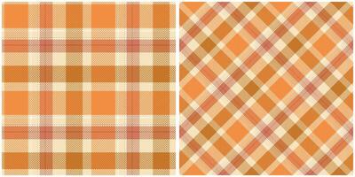 Schotse ruit plaid naadloos patroon. klassiek Schots Schotse ruit ontwerp. flanel overhemd Schotse ruit patronen. modieus tegels illustratie voor achtergronden. vector