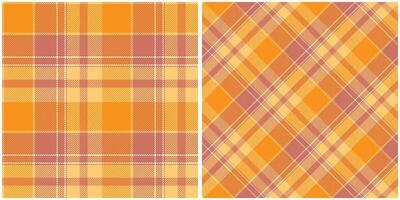 Schotse ruit plaid patroon naadloos. plaids patroon naadloos. traditioneel Schots geweven kleding stof. houthakker overhemd flanel textiel. patroon tegel swatch inbegrepen. vector