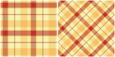 Schotse ruit plaid patroon naadloos. Schotse ruit naadloos patroon. voor sjaal, jurk, rok, andere modern voorjaar herfst winter mode textiel ontwerp. vector