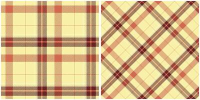 Schotse ruit plaid patroon naadloos. katoenen stof patronen. sjabloon voor ontwerp ornament. naadloos kleding stof textuur. illustratie vector