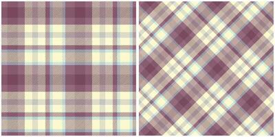 Schots Schotse ruit plaid naadloos patroon, schaakbord patroon. sjabloon voor ontwerp ornament. naadloos kleding stof textuur. illustratie vector