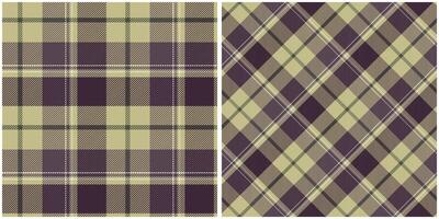 Schots Schotse ruit plaid naadloos patroon, klassiek Schots Schotse ruit ontwerp. traditioneel Schots geweven kleding stof. houthakker overhemd flanel textiel. patroon tegel swatch inbegrepen. vector