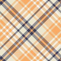 plaid patroon naadloos. Schotse ruit naadloos patroon traditioneel Schots geweven kleding stof. houthakker overhemd flanel textiel. patroon tegel swatch inbegrepen. vector