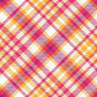 plaid patronen naadloos. schaakbord patroon flanel overhemd Schotse ruit patronen. modieus tegels voor achtergronden. vector