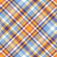 Schots Schotse ruit patroon. Schots plaid, flanel overhemd Schotse ruit patronen. modieus tegels voor achtergronden. vector