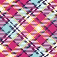 Schots Schotse ruit naadloos patroon. Schots plaid, naadloos Schotse ruit illustratie reeks voor sjaal, deken, andere modern voorjaar zomer herfst winter vakantie kleding stof afdrukken. vector