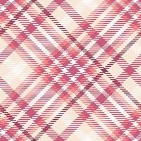 Schotse ruit plaid naadloos patroon. katoenen stof patronen. sjabloon voor ontwerp ornament. naadloos kleding stof textuur. vector