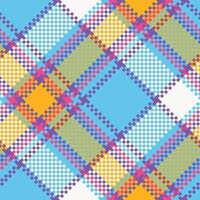 Schotse ruit naadloos patroon. abstract controleren plaid patroon flanel overhemd Schotse ruit patronen. modieus tegels voor achtergronden. vector