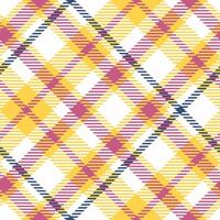 Schotse ruit plaid patroon naadloos. traditioneel Schots geruit achtergrond. voor overhemd afdrukken, kleding, jurken, tafelkleden, dekens, beddengoed, papier, dekbed, stof en andere textiel producten. vector