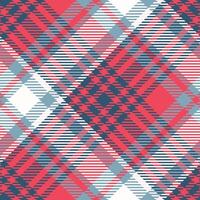 Schotse ruit plaid patroon naadloos. klassiek Schots Schotse ruit ontwerp. naadloos Schotse ruit illustratie reeks voor sjaal, deken, andere modern voorjaar zomer herfst winter vakantie kleding stof afdrukken. vector