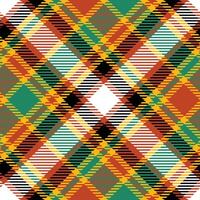 Schots Schotse ruit plaid naadloos patroon, klassiek Schots Schotse ruit ontwerp. naadloos Schotse ruit illustratie reeks voor sjaal, deken, andere modern voorjaar zomer herfst winter vakantie kleding stof afdrukken. vector