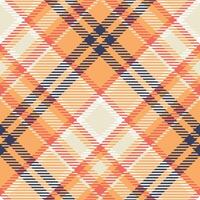 plaid patroon naadloos. Schotse ruit naadloos patroon naadloos Schotse ruit illustratie reeks voor sjaal, deken, andere modern voorjaar zomer herfst winter vakantie kleding stof afdrukken. vector