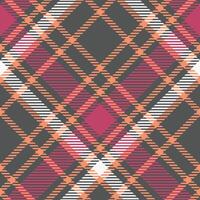 klassiek Schots Schotse ruit ontwerp. katoenen stof patronen. naadloos Schotse ruit illustratie reeks voor sjaal, deken, andere modern voorjaar zomer herfst winter vakantie kleding stof afdrukken. vector