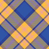 Schots Schotse ruit plaid naadloos patroon, Schotse ruit naadloos patroon. traditioneel Schots geweven kleding stof. houthakker overhemd flanel textiel. patroon tegel swatch inbegrepen. vector