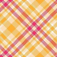 plaid patroon naadloos. abstract controleren plaid patroon naadloos. Schotse ruit illustratie reeks voor sjaal, deken, andere modern voorjaar zomer herfst winter vakantie kleding stof afdrukken. vector