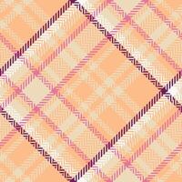 plaid patronen naadloos. Schots plaid, traditioneel Schots geweven kleding stof. houthakker overhemd flanel textiel. patroon tegel swatch inbegrepen. vector